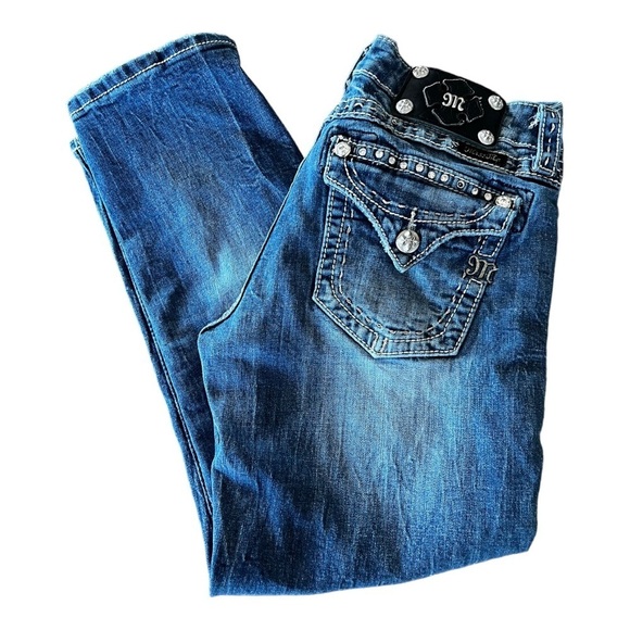 Miss Me boyfriend capri size 27 style JB5078P6 - Picture 1 of 9